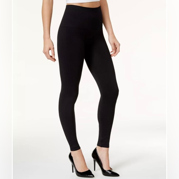 SPANX Look at Me Now High-Waisted Seamless Leggings Black Size M - Picture 1 of 8